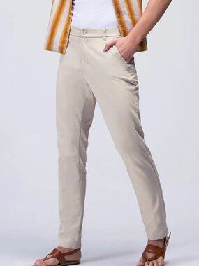 Eubi Sandy Tan 32" All Day Chino Pants